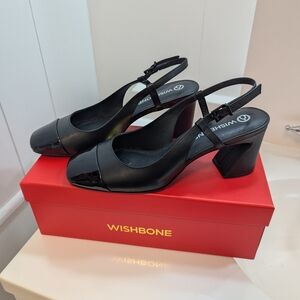 Wishbone Dora Slingback Heels